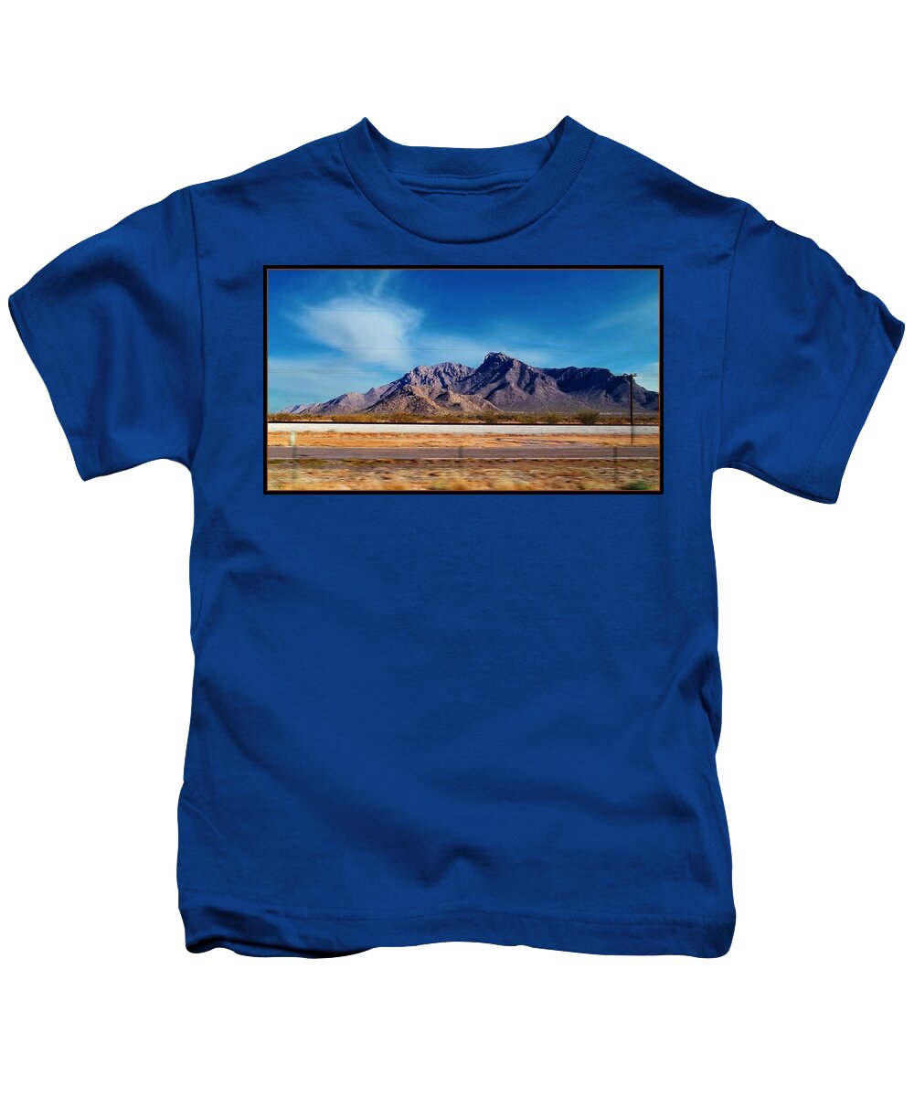 Arizona Kids T-Shirt featuring the photograph Arizona - On The Fly by Glenn McCarthy Art and Photography