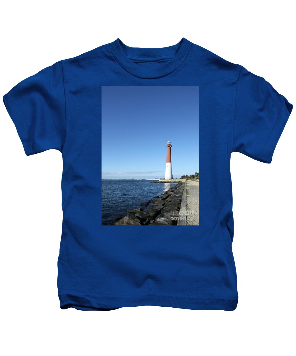 Barnegat Kids T-Shirt featuring the photograph Barnegat Light - New Jersey by Christiane Schulze Art And Photography