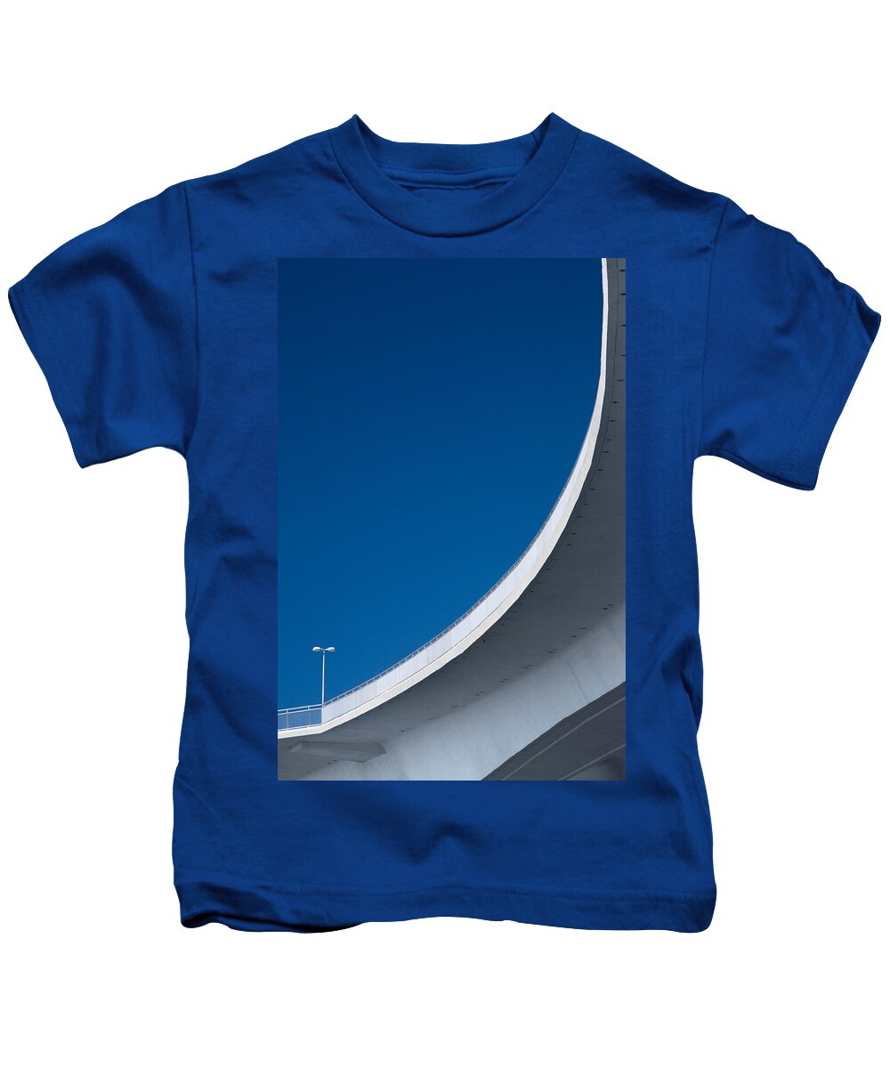 Bridge Kids T-Shirt featuring the photograph Causeway Arc by David Smith