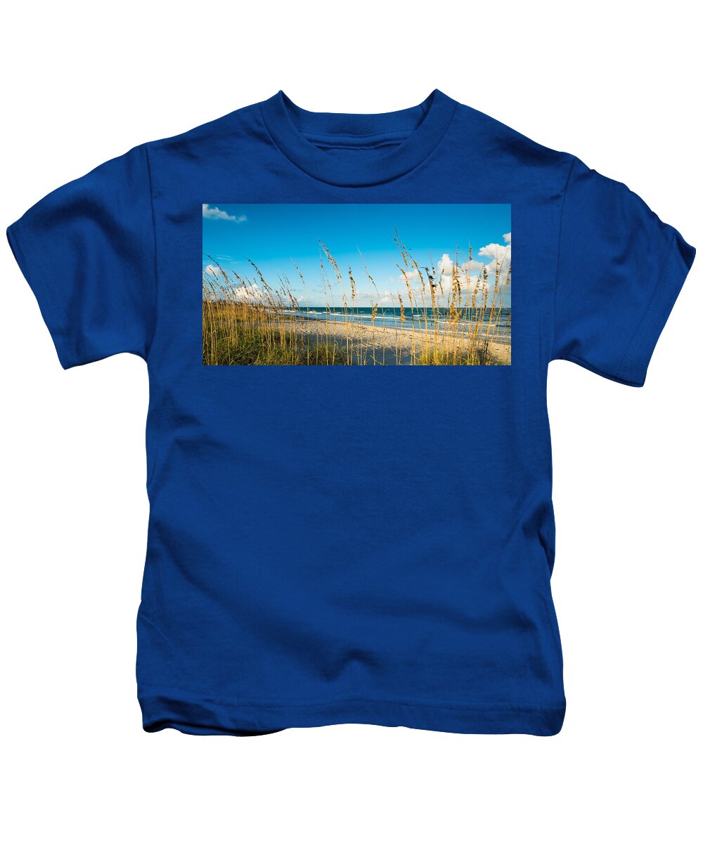Cocoa Beach Kids T-Shirt featuring the photograph Cocoa Beach by Raul Rodriguez