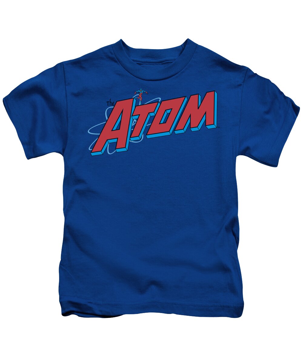 Dc Comics Kids T-Shirt featuring the digital art Dc - The Atom by Brand A
