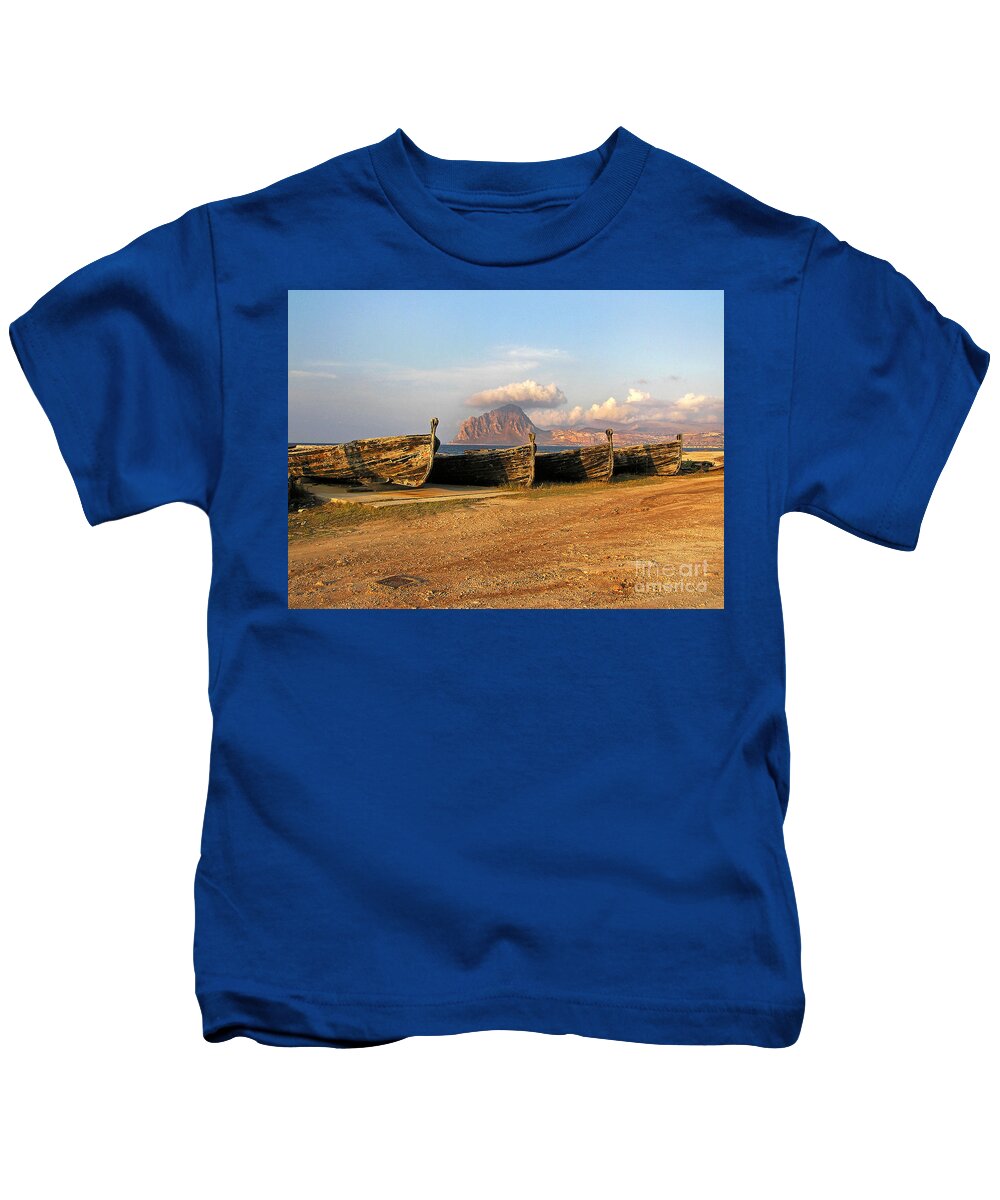 Forgotten Kids T-Shirt featuring the photograph Aquatic Dream of Sicily by Silva Wischeropp