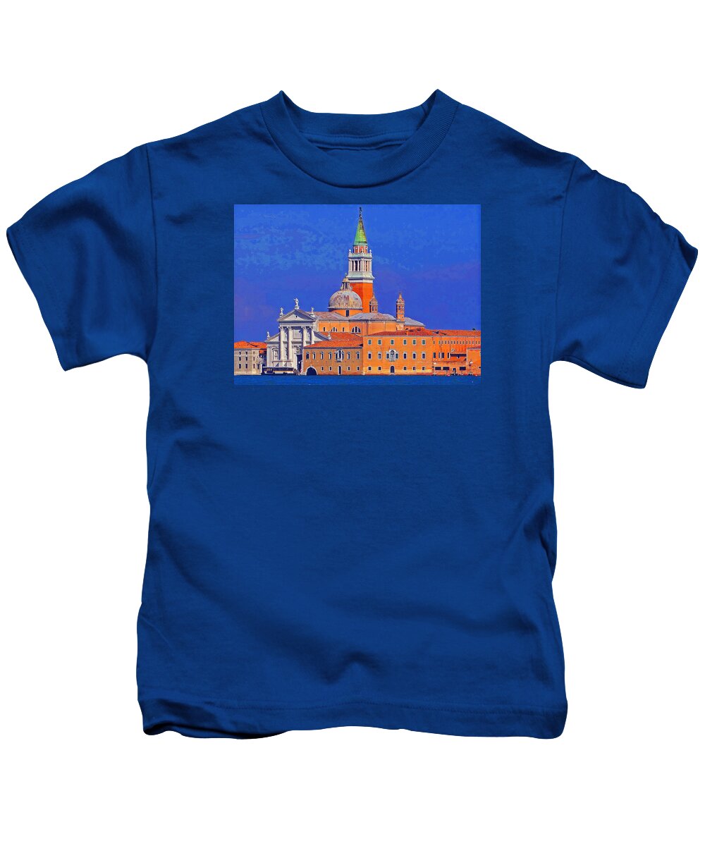 Venice Kids T-Shirt featuring the photograph Once Upon A City by Ira Shander