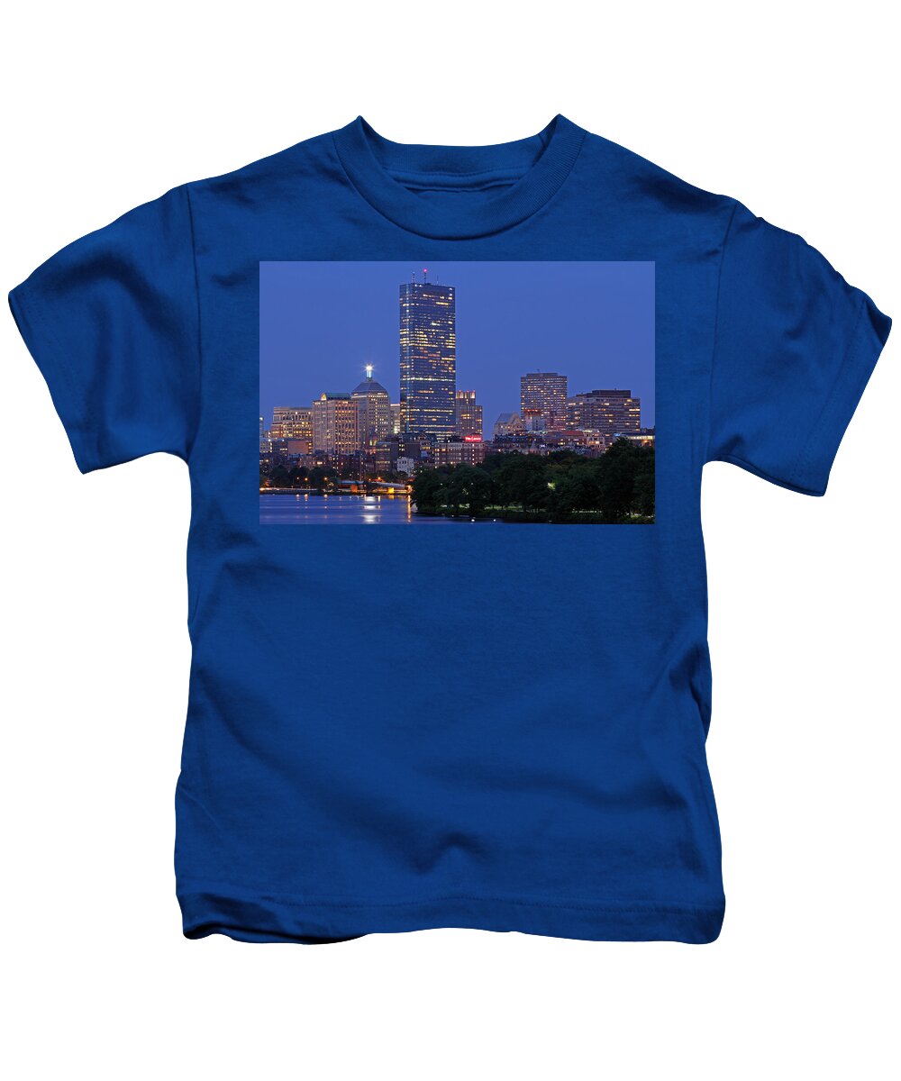 Lenox Hotel Kids T-Shirt featuring the photograph The Lenox Hotel by Juergen Roth