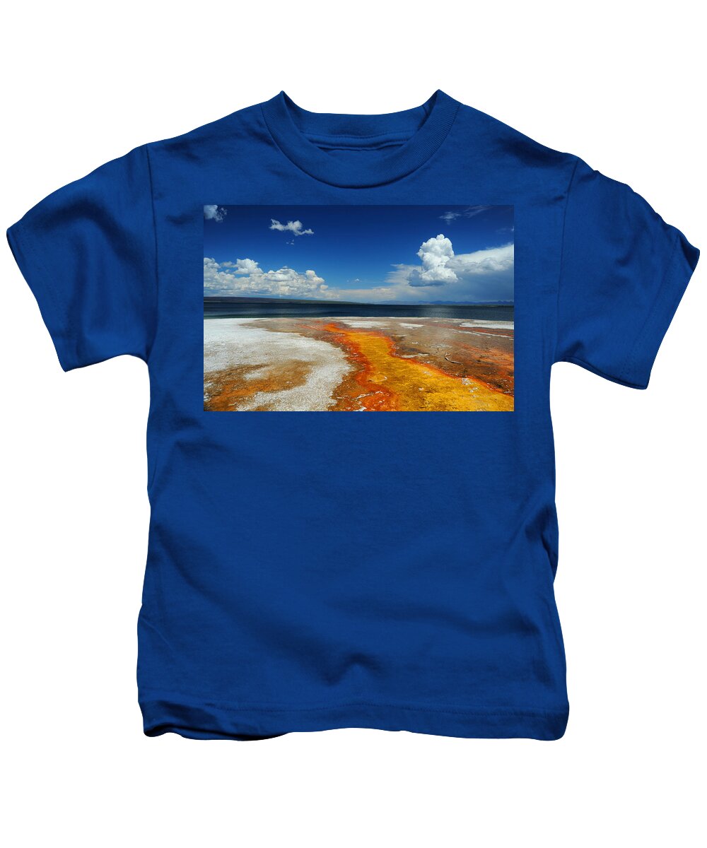 Home Kids T-Shirt featuring the photograph Thermal Color by Richard Gehlbach