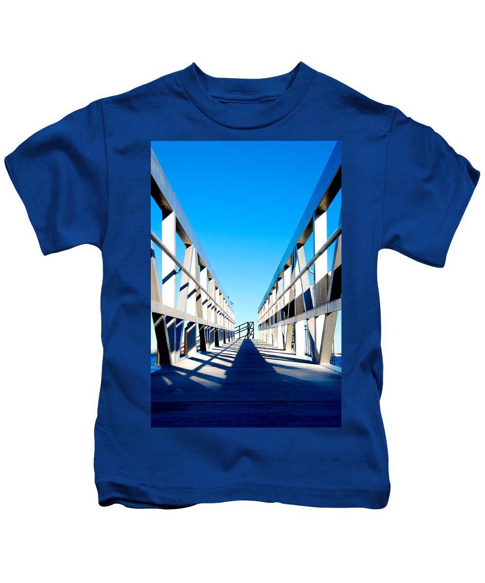 Boston Kids T-Shirt featuring the photograph Walk Away by Greg Fortier