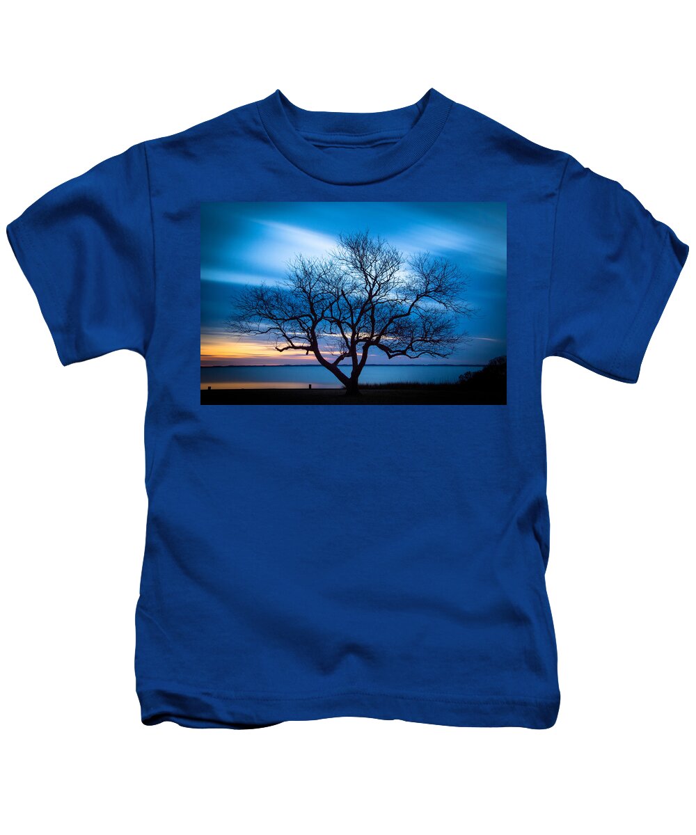 Currituck Kids T-Shirt featuring the photograph Another Favorite Tree by Joye Ardyn Durham
