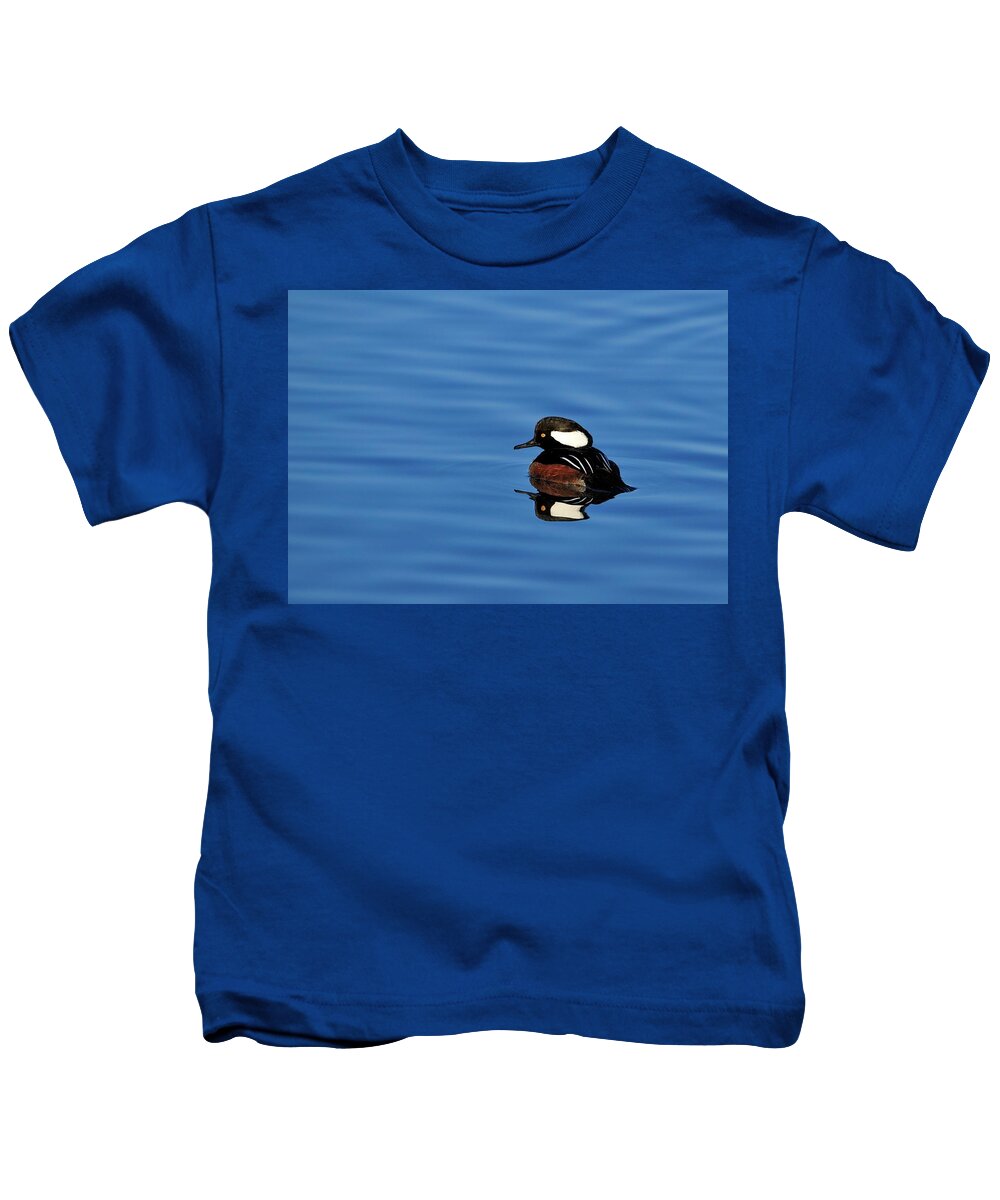 Hooded Kids T-Shirt featuring the photograph Calm reflection by Bill Dodsworth