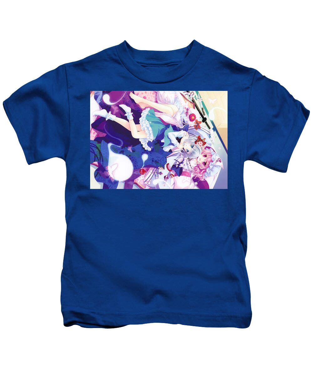 Touhou Kids T-Shirt featuring the digital art Touhou #17 by Maye Loeser