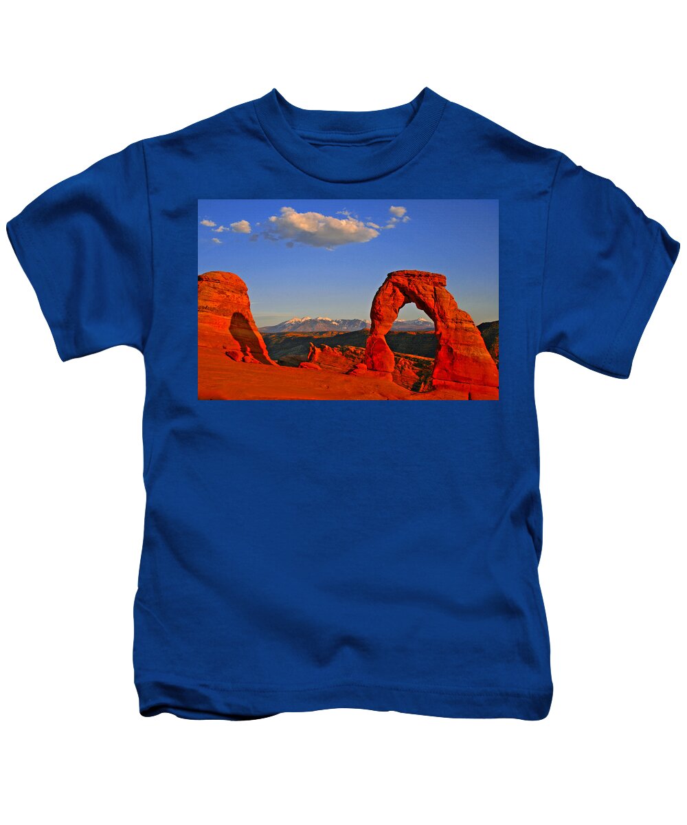 Arch Kids T-Shirt featuring the photograph Arch by Scott Mahon