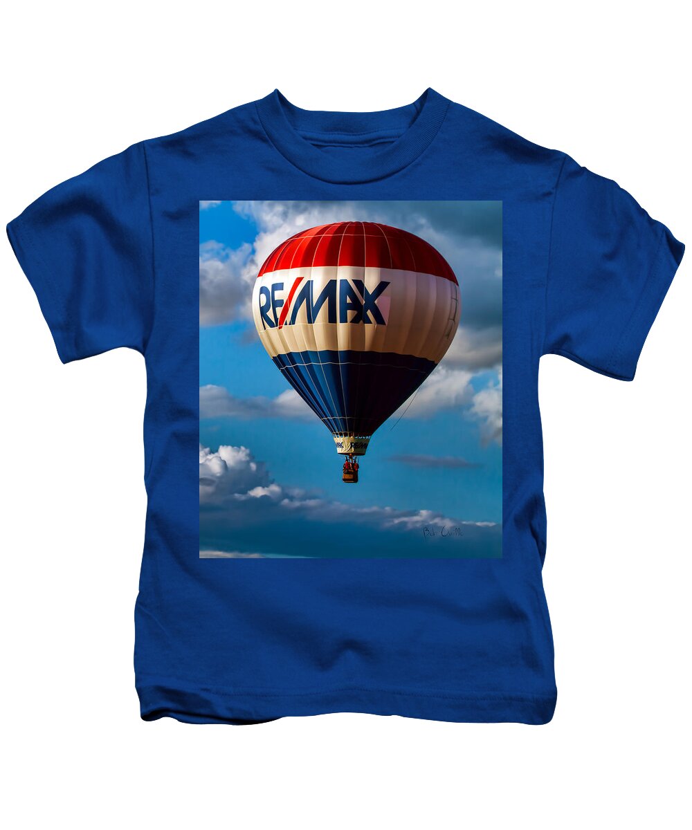  Kids T-Shirt featuring the photograph Big Max RE MAX by Bob Orsillo