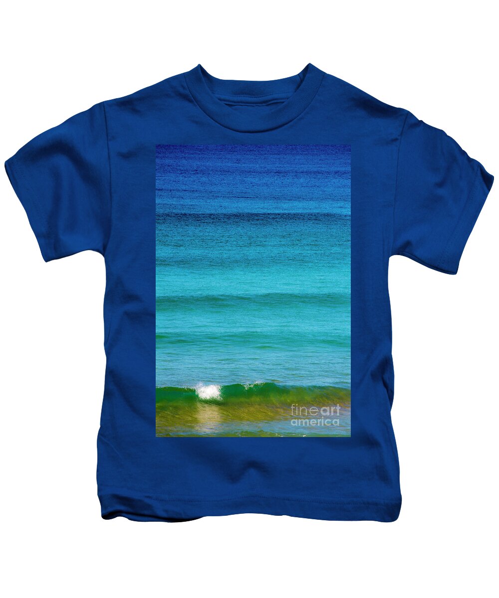 Breaking Wave Kids T-Shirt featuring the photograph Breaking wave by Sheila Smart Fine Art Photography
