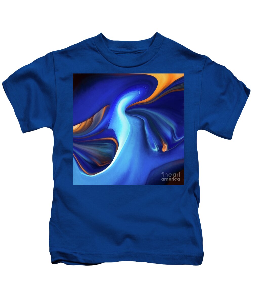 Abstract Kids T-Shirt featuring the photograph By the Way by Patti Schulze