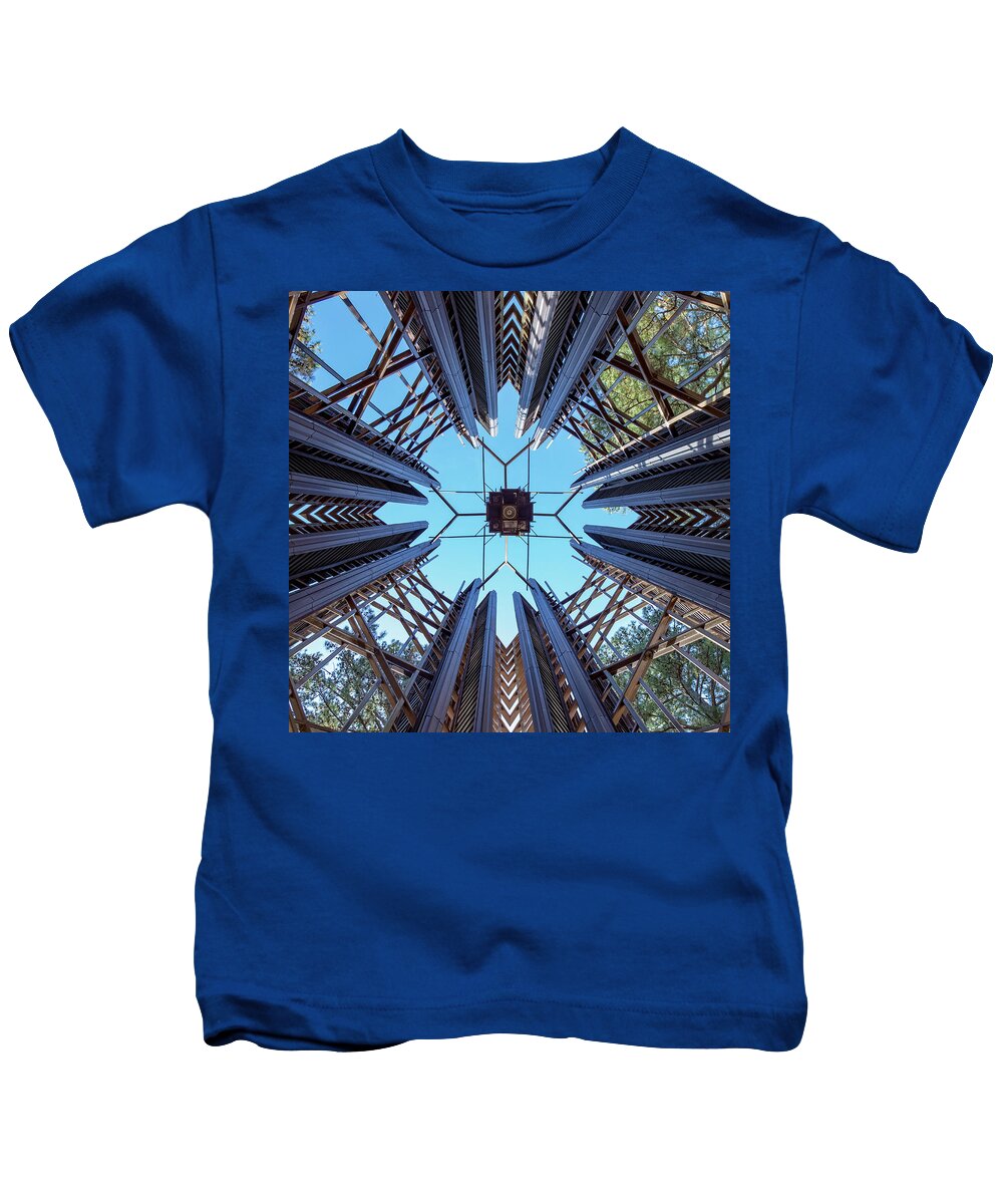 Anthony Chapel Kids T-Shirt featuring the photograph Carillon by Joe Kopp