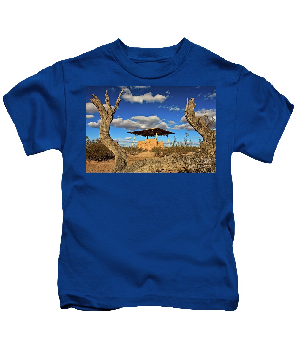 Casa Grande Kids T-Shirt featuring the photograph Casa Grande Ruins National Monument by Sam Antonio