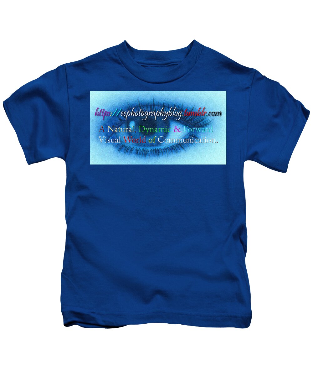 Eye Kids T-Shirt featuring the digital art Ee Photography by Ee Photography