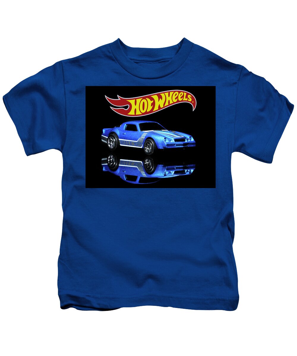 Canon 5d Mark Iv Kids T-Shirt featuring the photograph Hot Wheels GM Camaro Z28 by James Sage