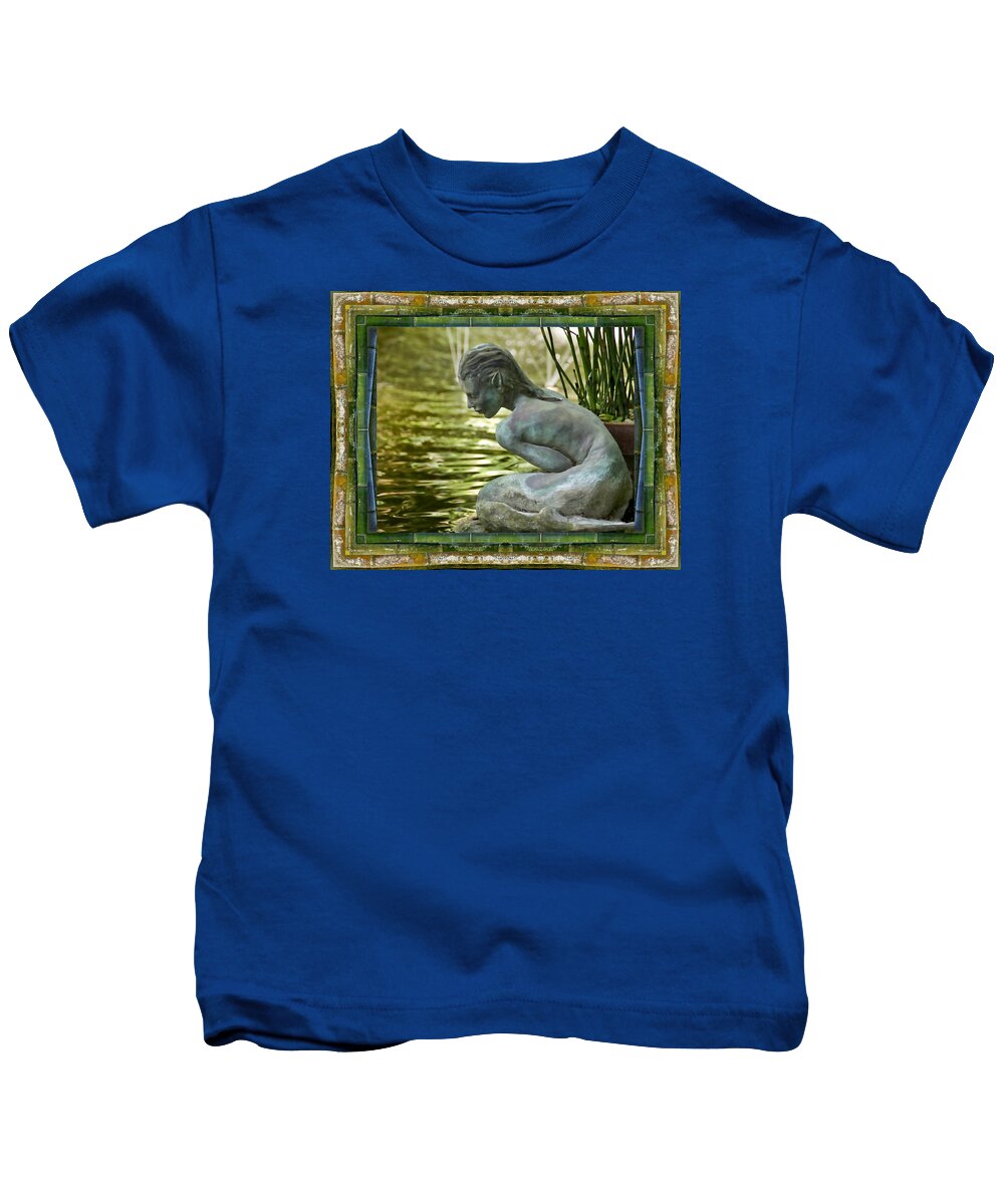 Mandalas Kids T-Shirt featuring the photograph Looking In by Bell And Todd