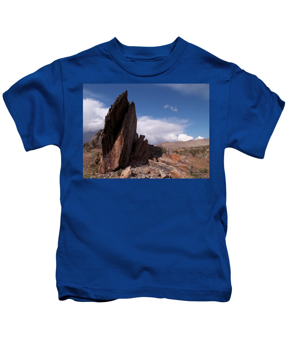 Route 66 Kids T-Shirt featuring the photograph Prayer Rocks - Route 66 by Glenn McCarthy Art and Photography