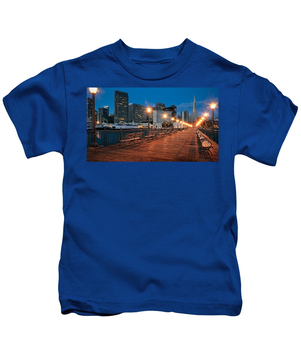 San Francisco Kids T-Shirt featuring the photograph San Francisco by Jackie Russo