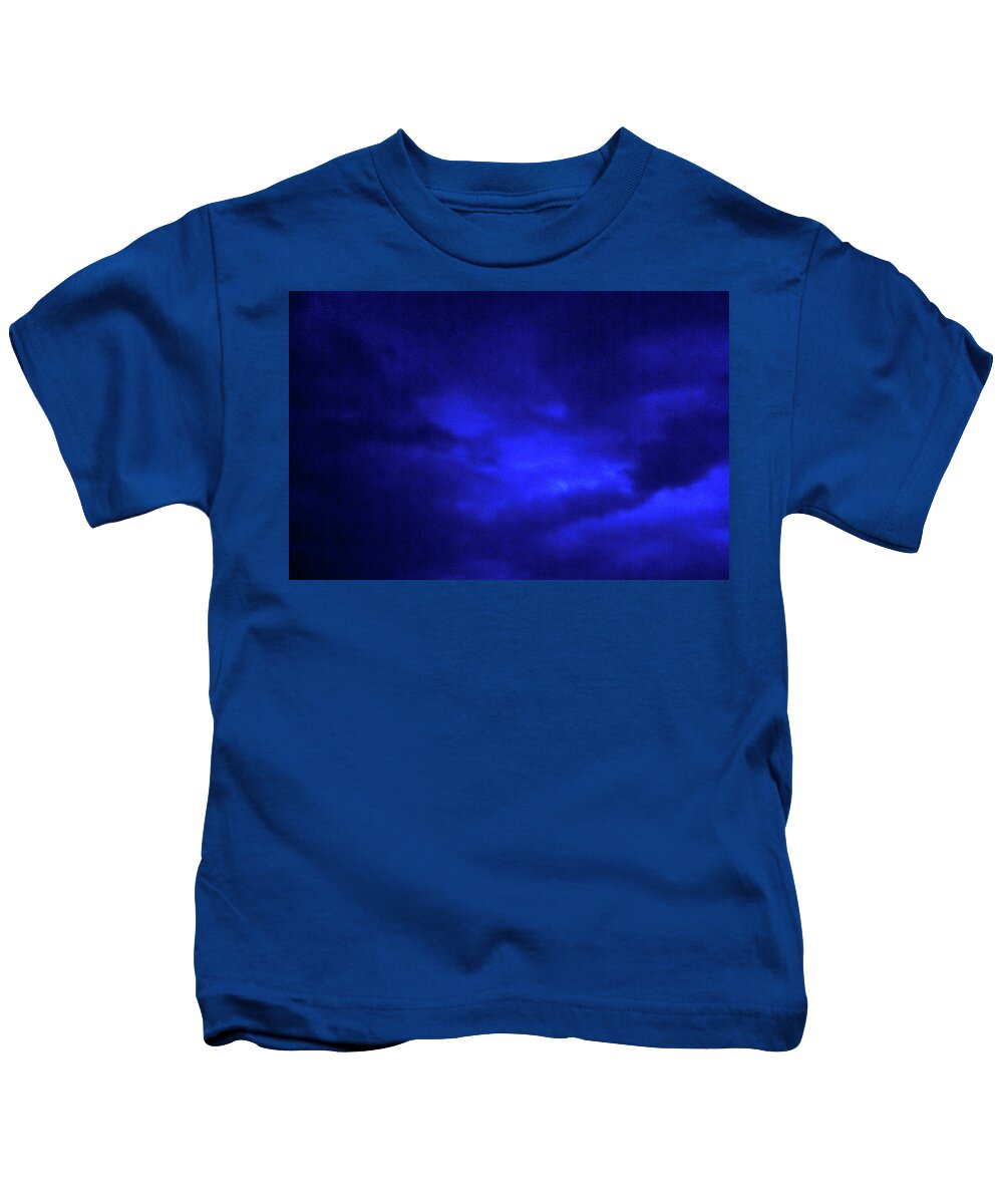 Sky Kids T-Shirt featuring the photograph Sapphire Sky by Kathy Corday