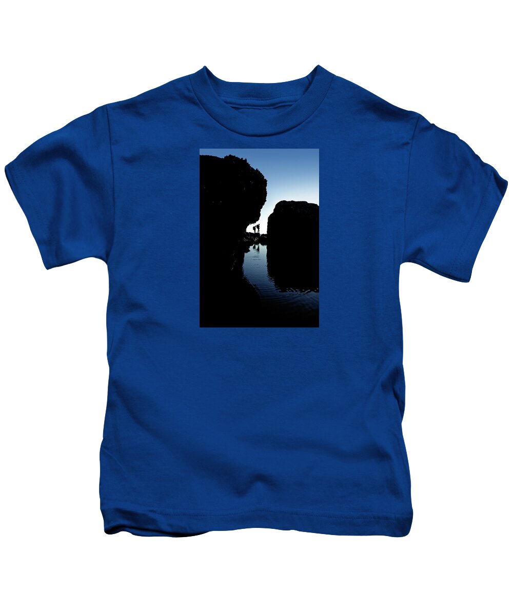 The Walkers Kids T-Shirt featuring the photograph Shore Patrol by The Walkers
