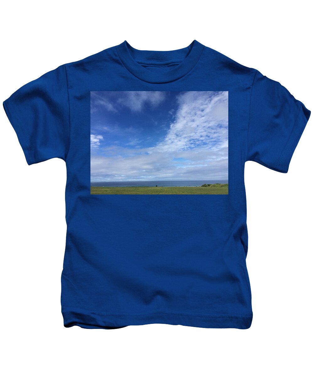 Sky Kids T-Shirt featuring the photograph sky in Okinawa Japan by Hi Moana