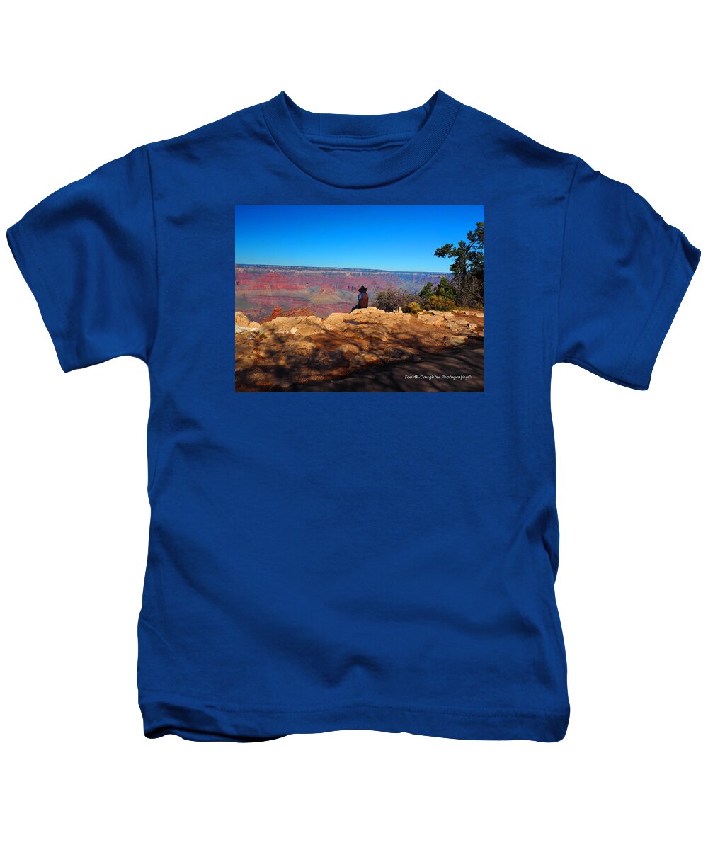 Nature Kids T-Shirt featuring the photograph Solitary Contemplation by Diane Shirley