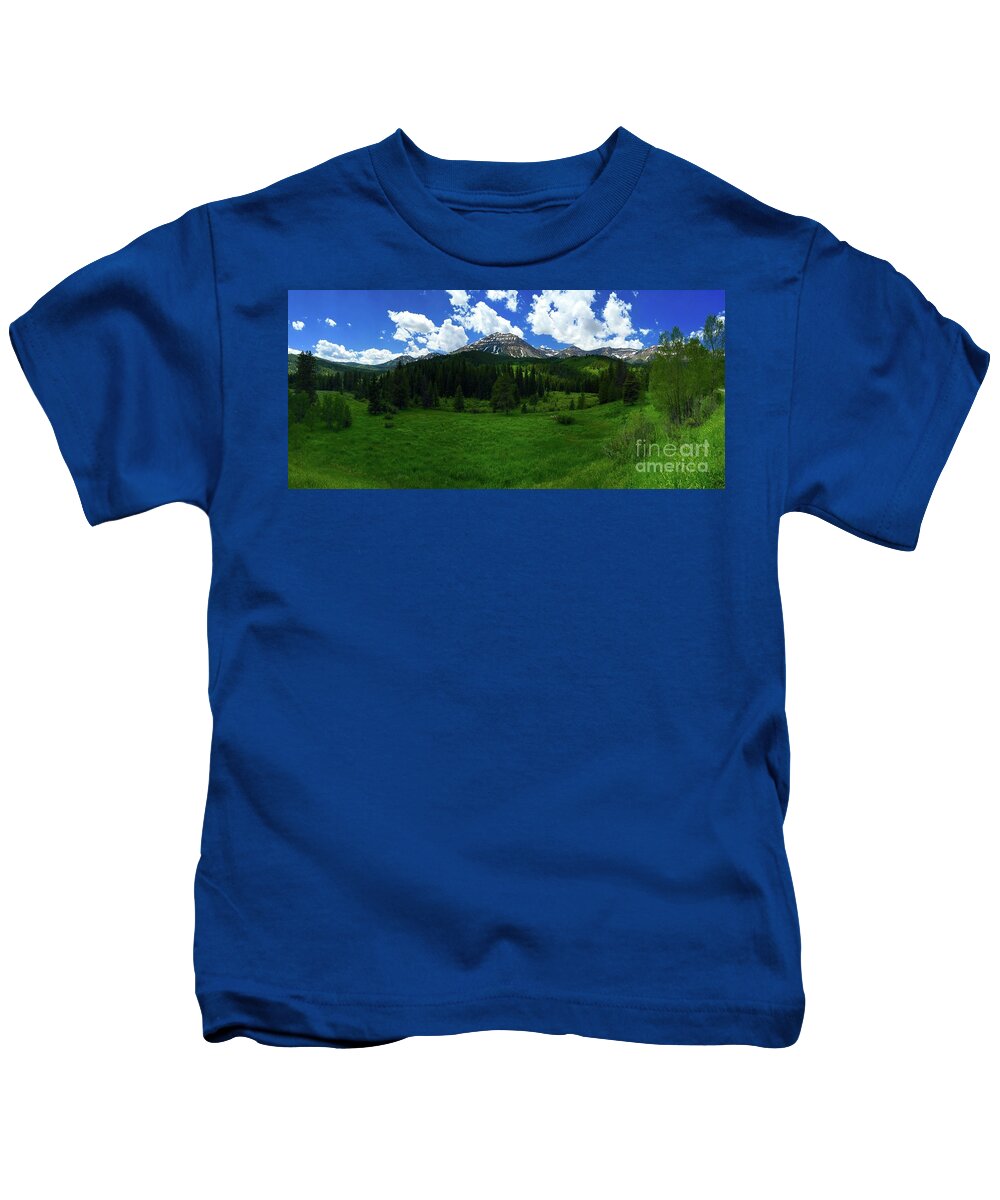 Mountains Kids T-Shirt featuring the photograph Spring by Dennis Richardson