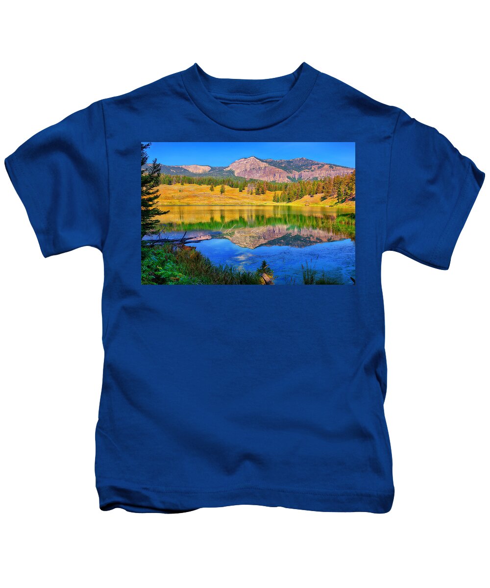 Trout Lake Kids T-Shirt featuring the photograph Trout Lake by Greg Norrell