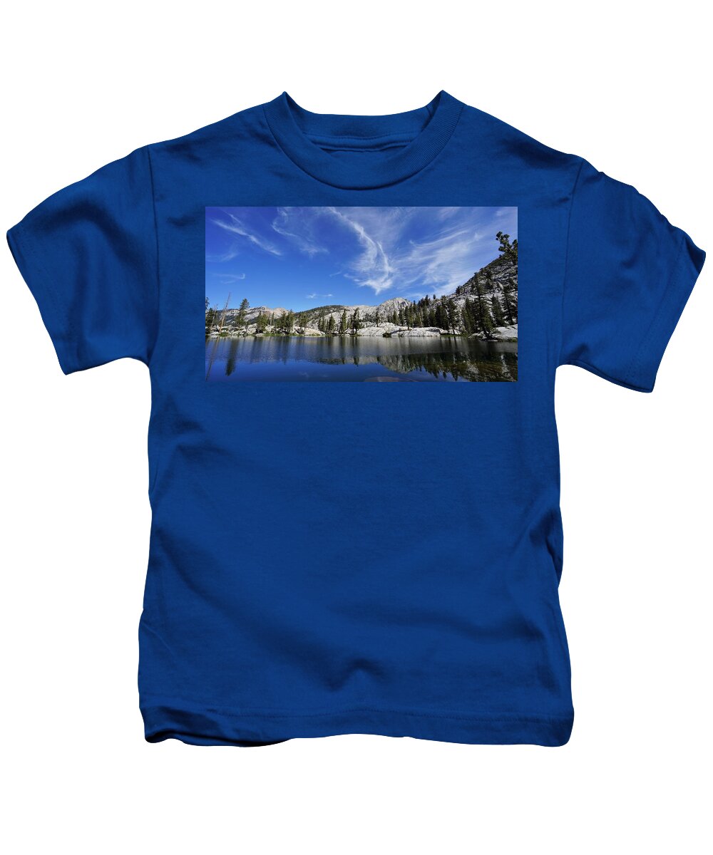 Aster Lake Kids T-Shirt featuring the photograph Aster Lake Sequoia National Park by Brett Harvey