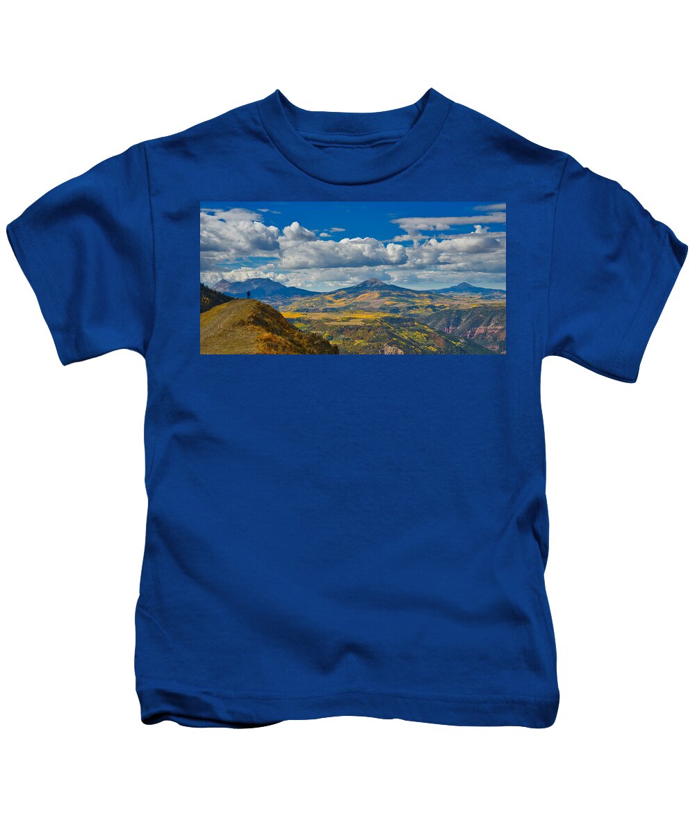 Colorado Kids T-Shirt featuring the photograph Colorado Fall by Tom Gresham