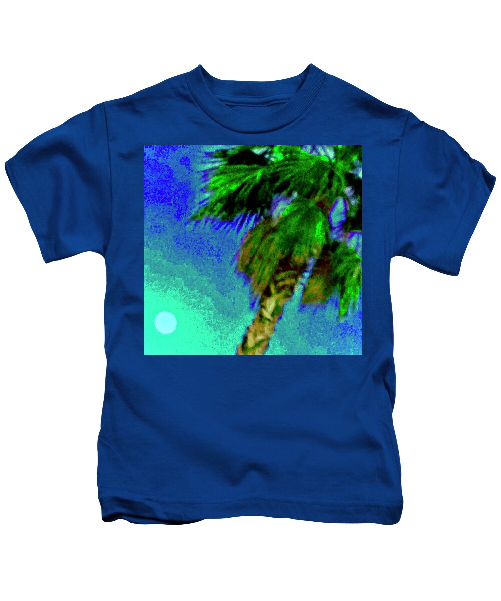 Photo Stream Kids T-Shirt featuring the photograph Painted Sky by Debra Grace Addison