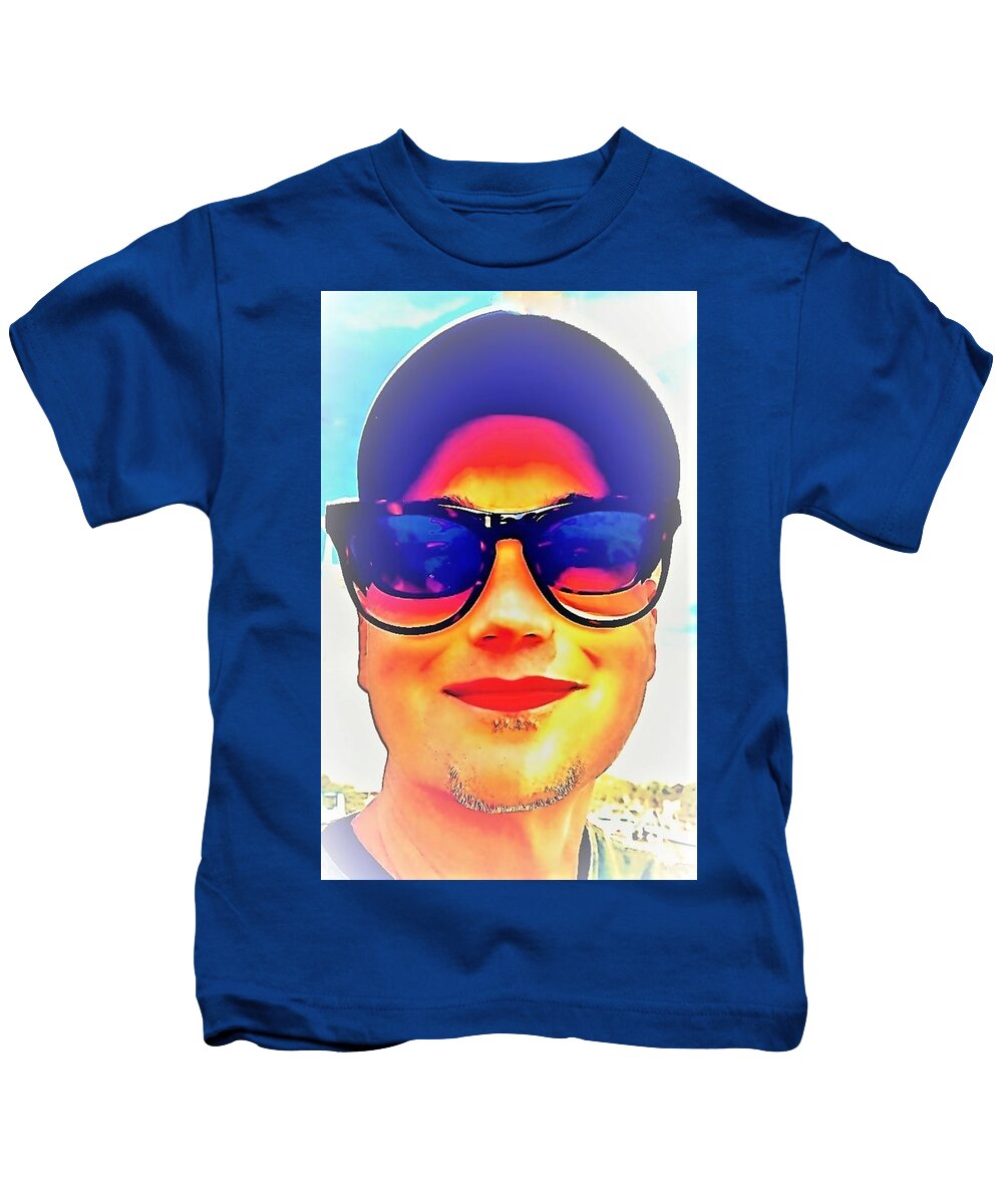Boys Kids T-Shirt featuring the photograph Double Vision by John Anderson