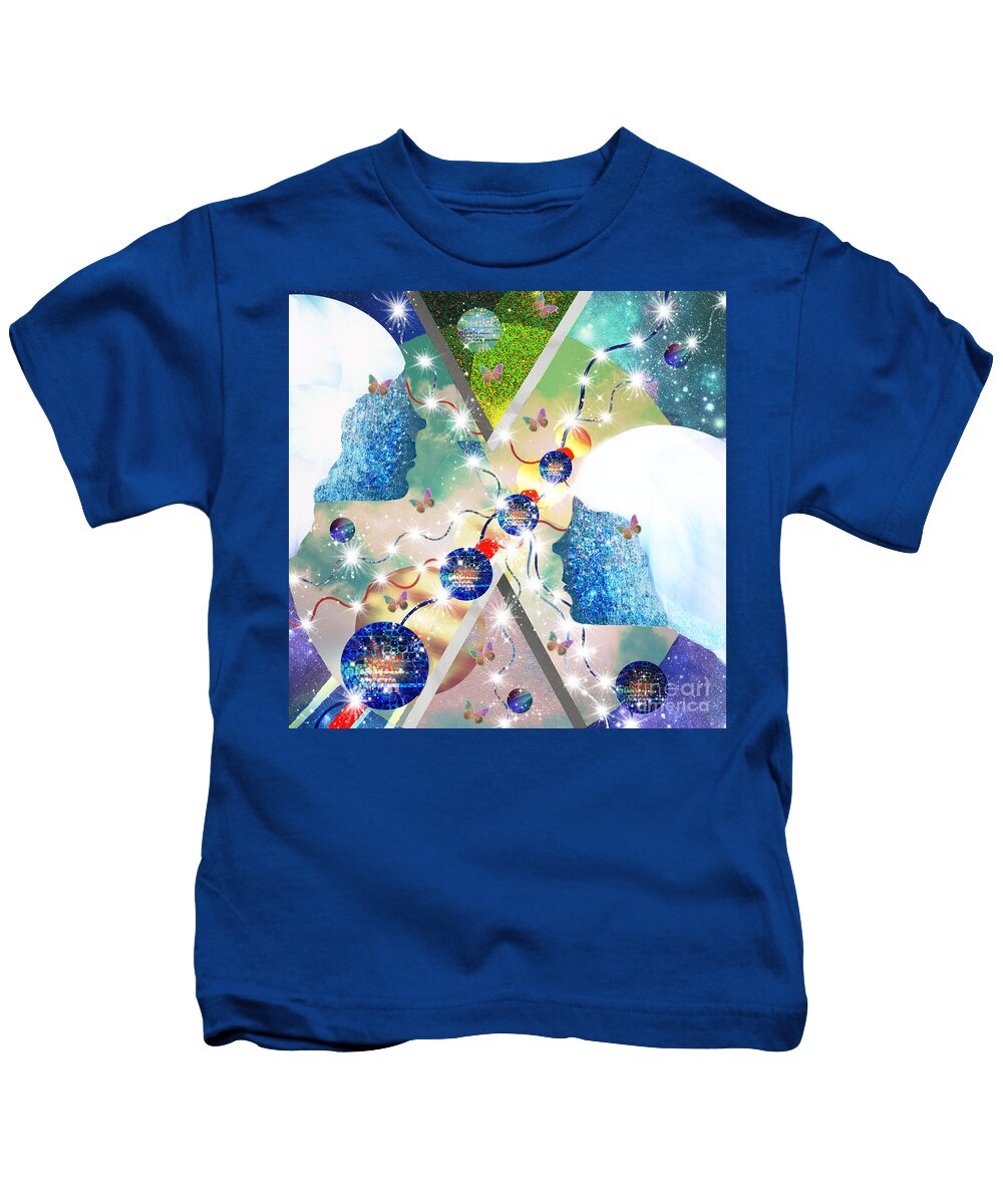 Destiny Kids T-Shirt featuring the digital art Emergence by Diamante Lavendar