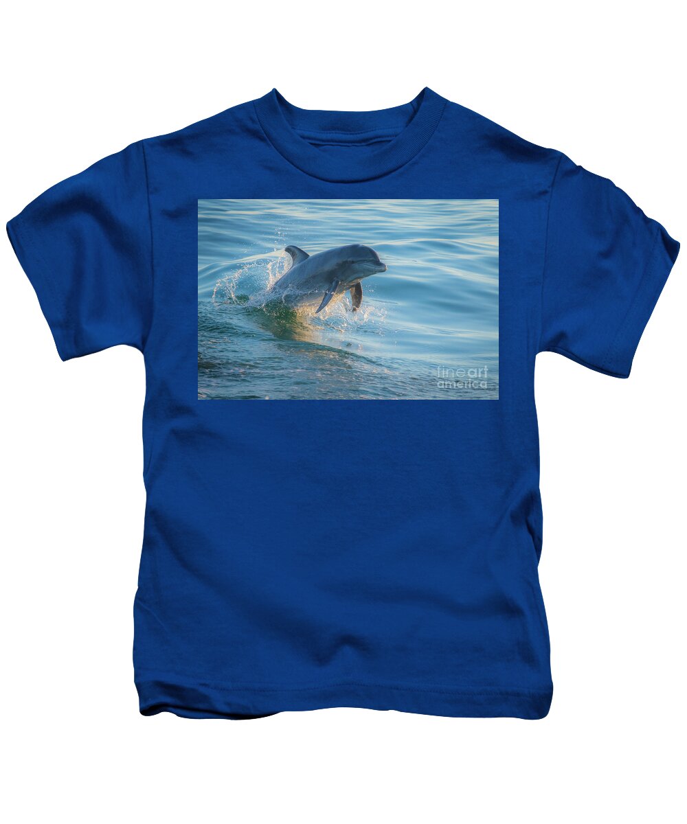 Clearwater Kids T-Shirt featuring the photograph Jet Ski by John Hartung  ArtThatSmiles com