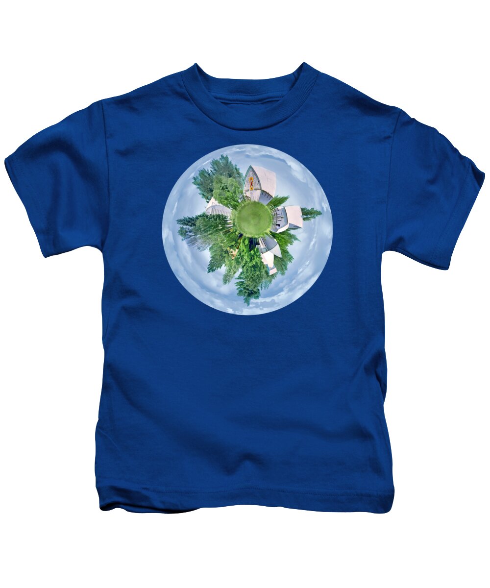 Nebraska Farm Kids T-Shirt featuring the photograph Nebraska Farm - Transparent by Nikolyn McDonald