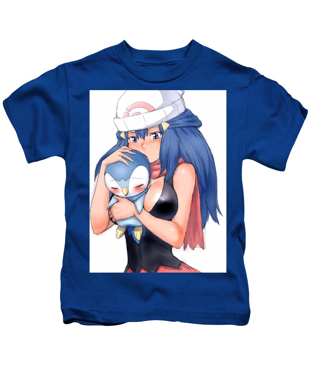 Sexy Dawn and Piplup Pokemon Art Print by Fumio - Fine Art America