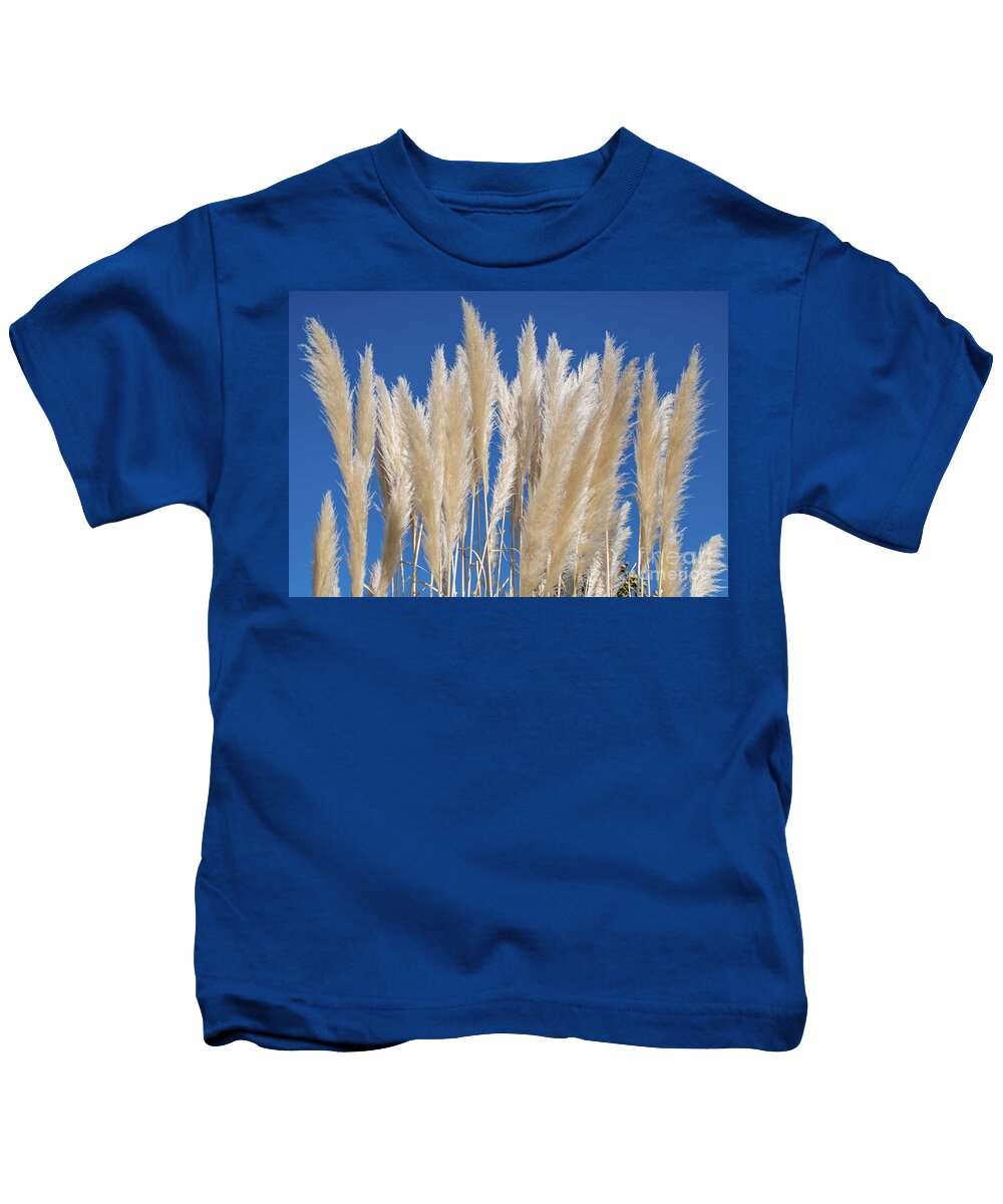 Nature Kids T-Shirt featuring the photograph Silky Pampas Grass by Abigail Diane Photography