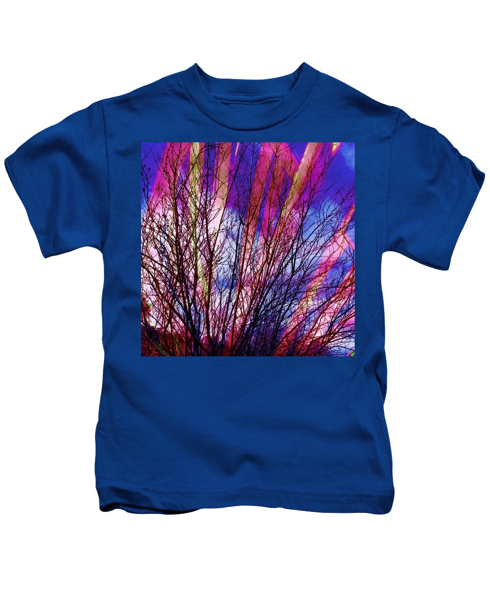 Streamers Kids T-Shirt featuring the photograph Streamers by Vivian Aumond