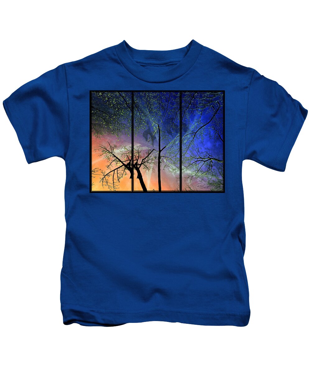 Trees Kids T-Shirt featuring the photograph Tree Trippin' by Rene Crystal