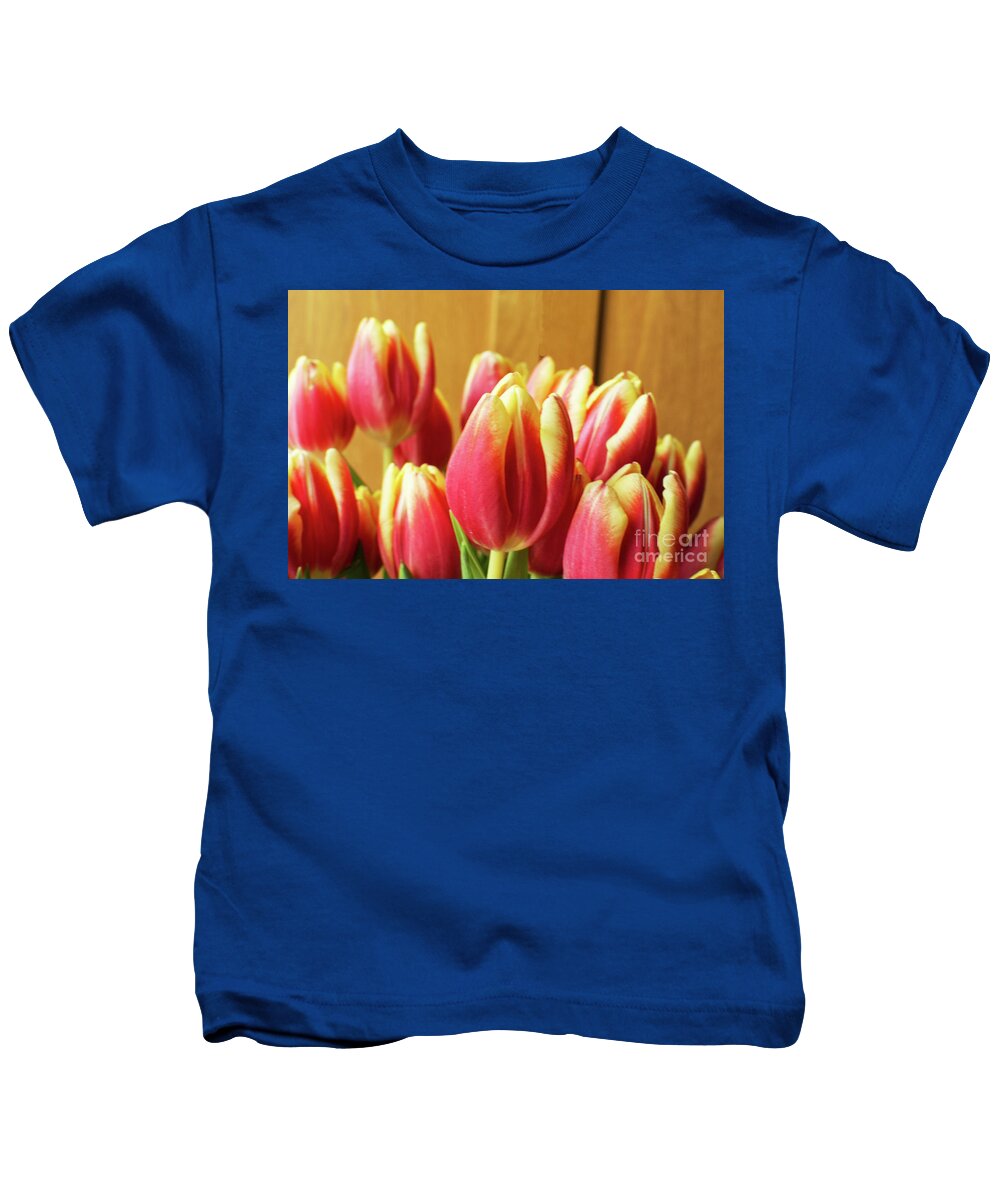Tulips Kids T-Shirt featuring the photograph Tulips by Pics By Tony