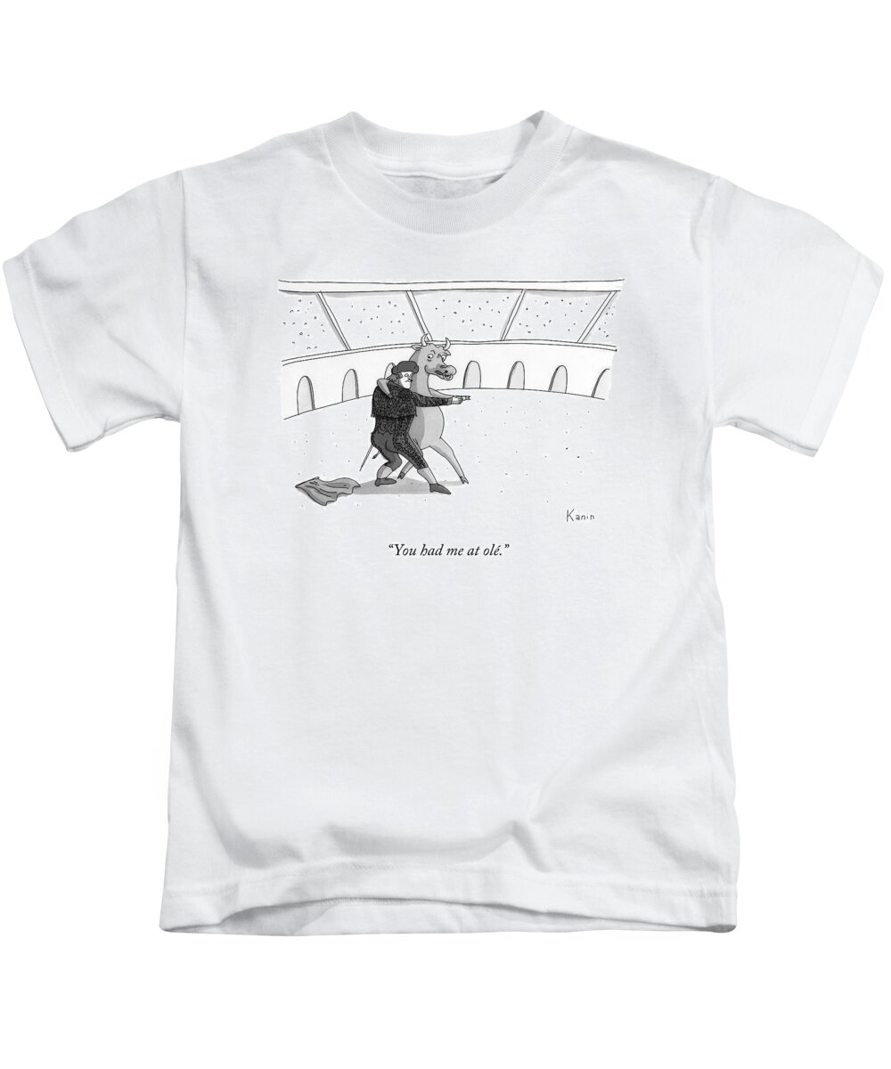 A Dances With A Bull Kids T-Shirt by Kanin - Conde Nast