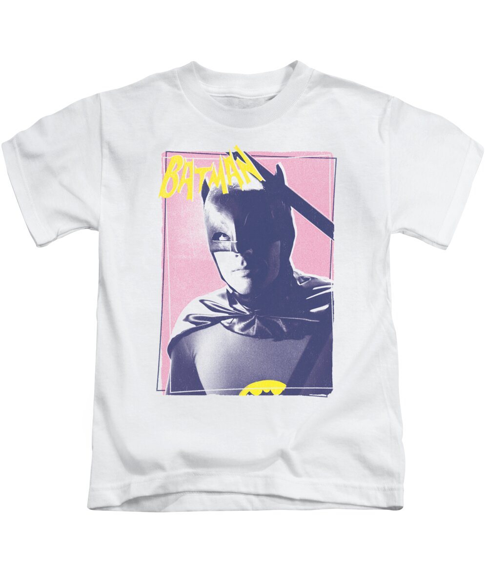 Batman Kids T-Shirt featuring the digital art Batman Classic Tv - Wayne 80's by Brand A