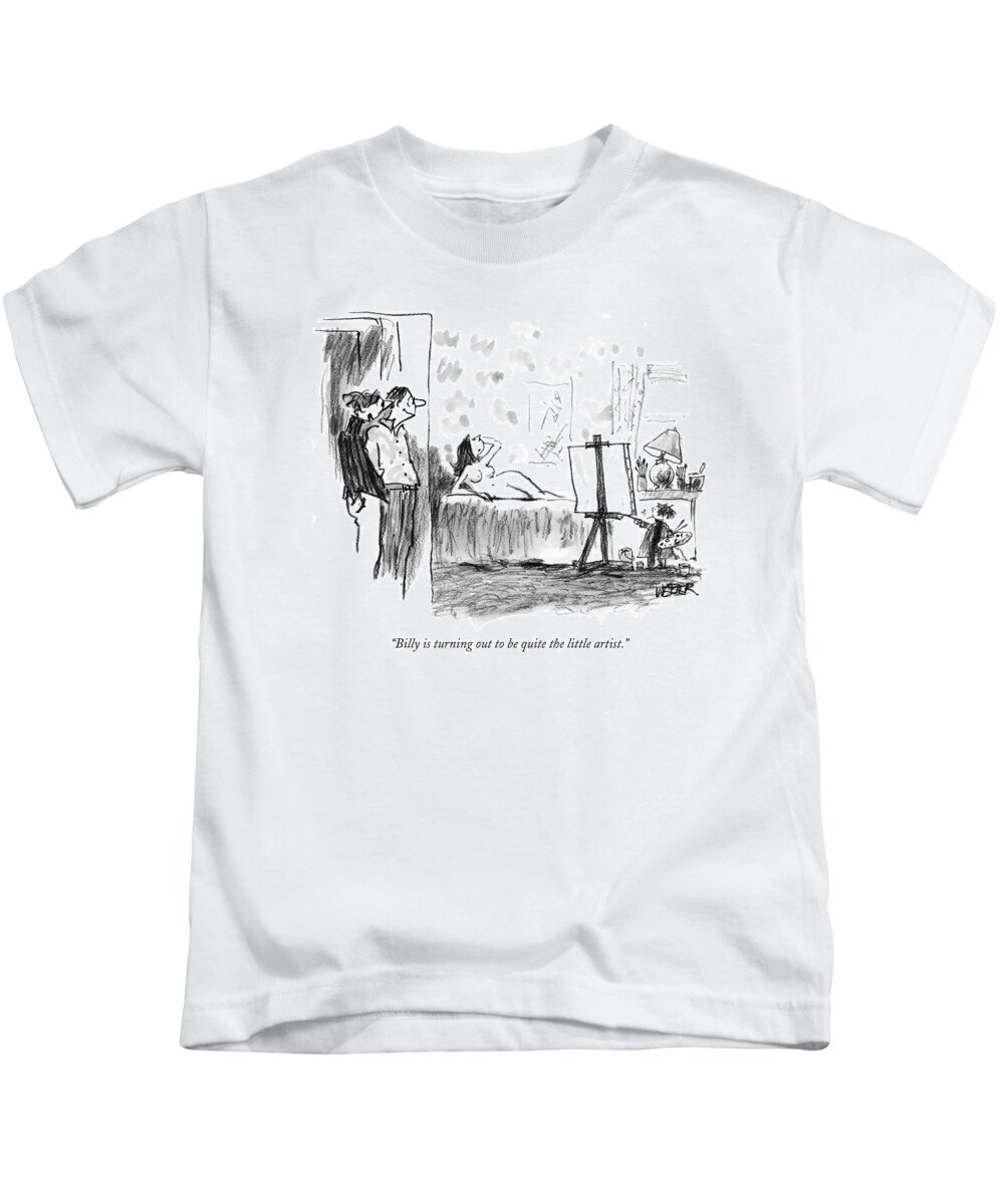 Billy Turning Out To Be Quite The Kids T-Shirt by Robert Weber -
