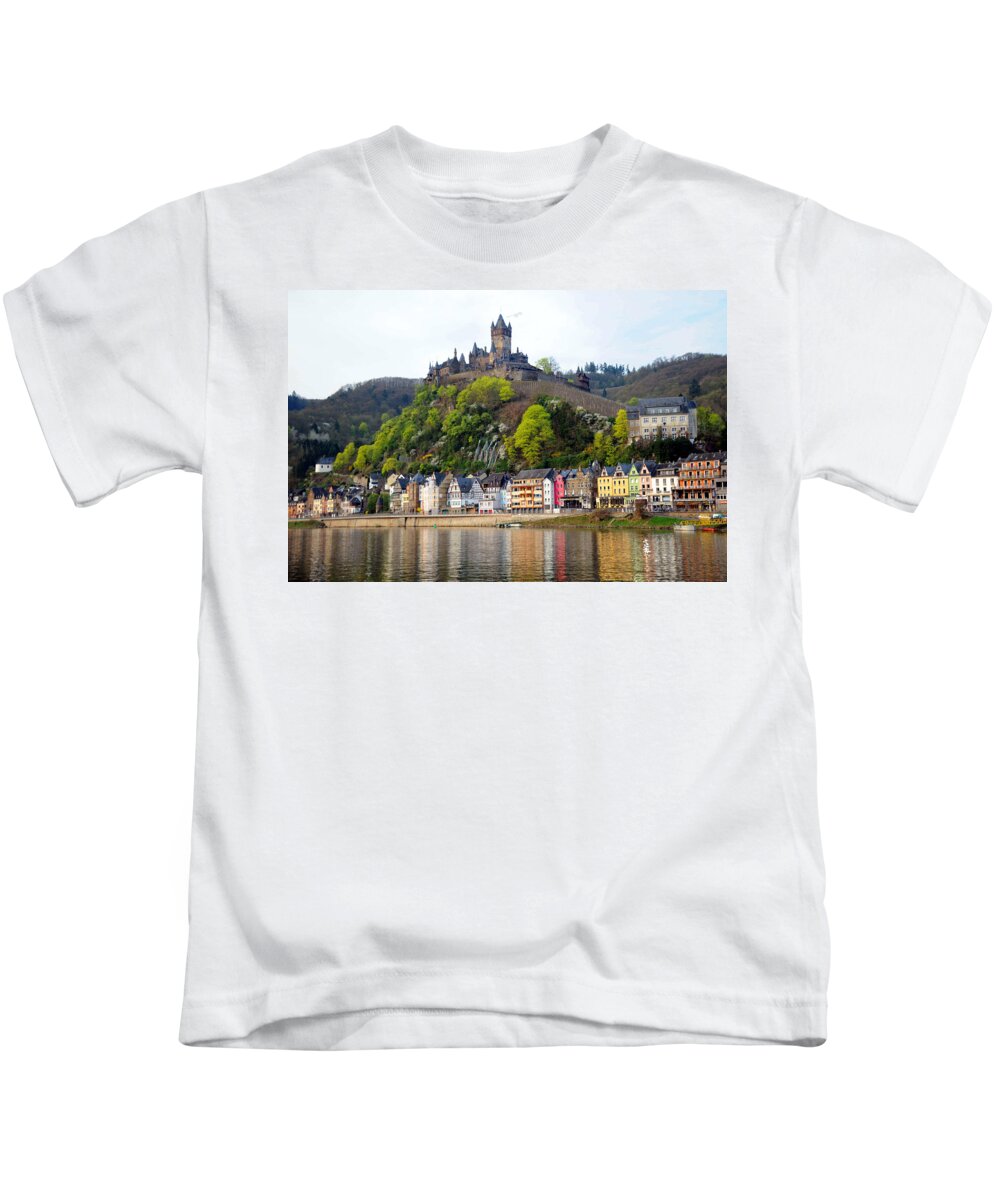 Germany Kids T-Shirt featuring the photograph Castle on Hill by Richard Gehlbach