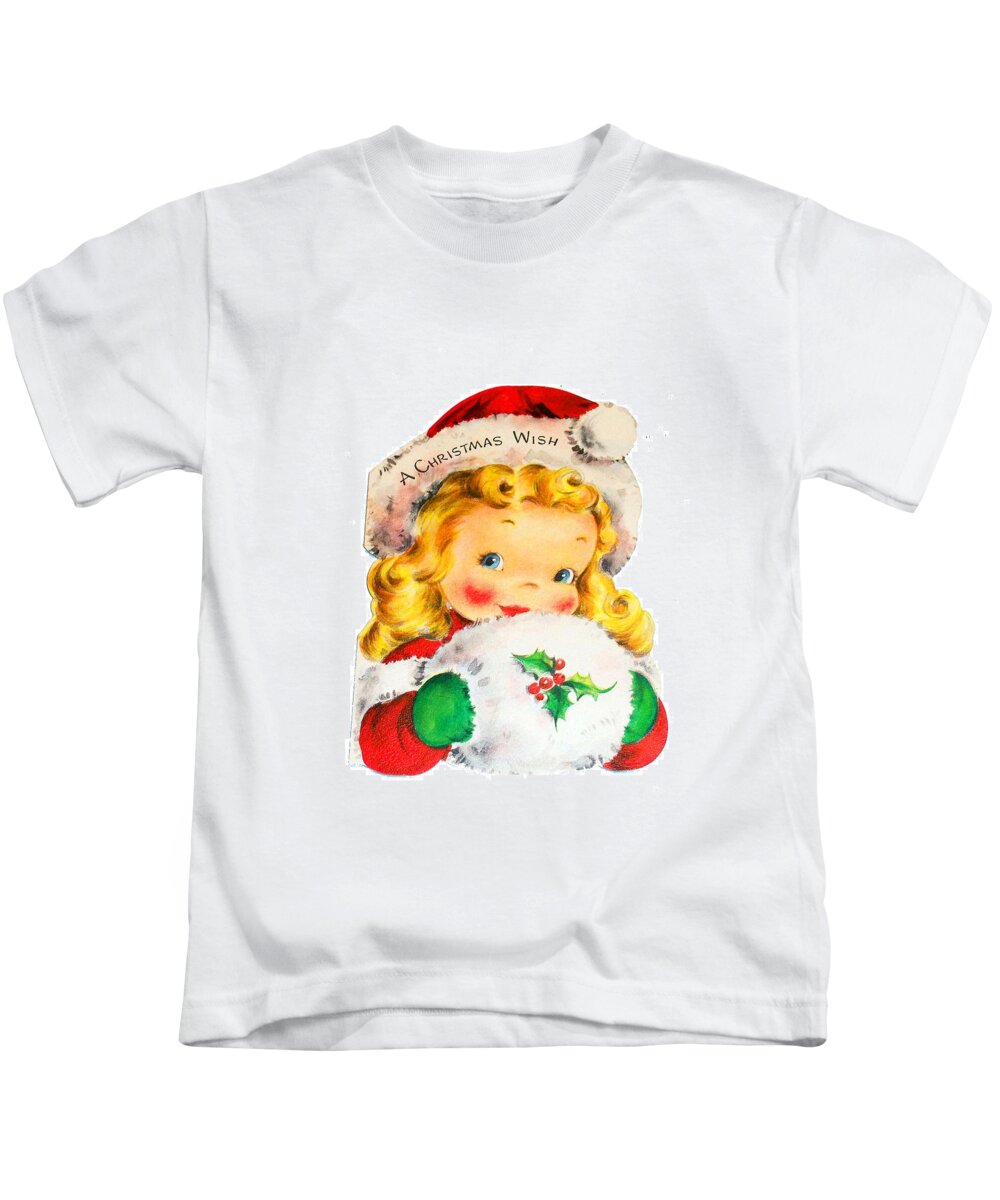 Christmas Kids T-Shirt featuring the photograph Christmas Wish by Munir Alawi