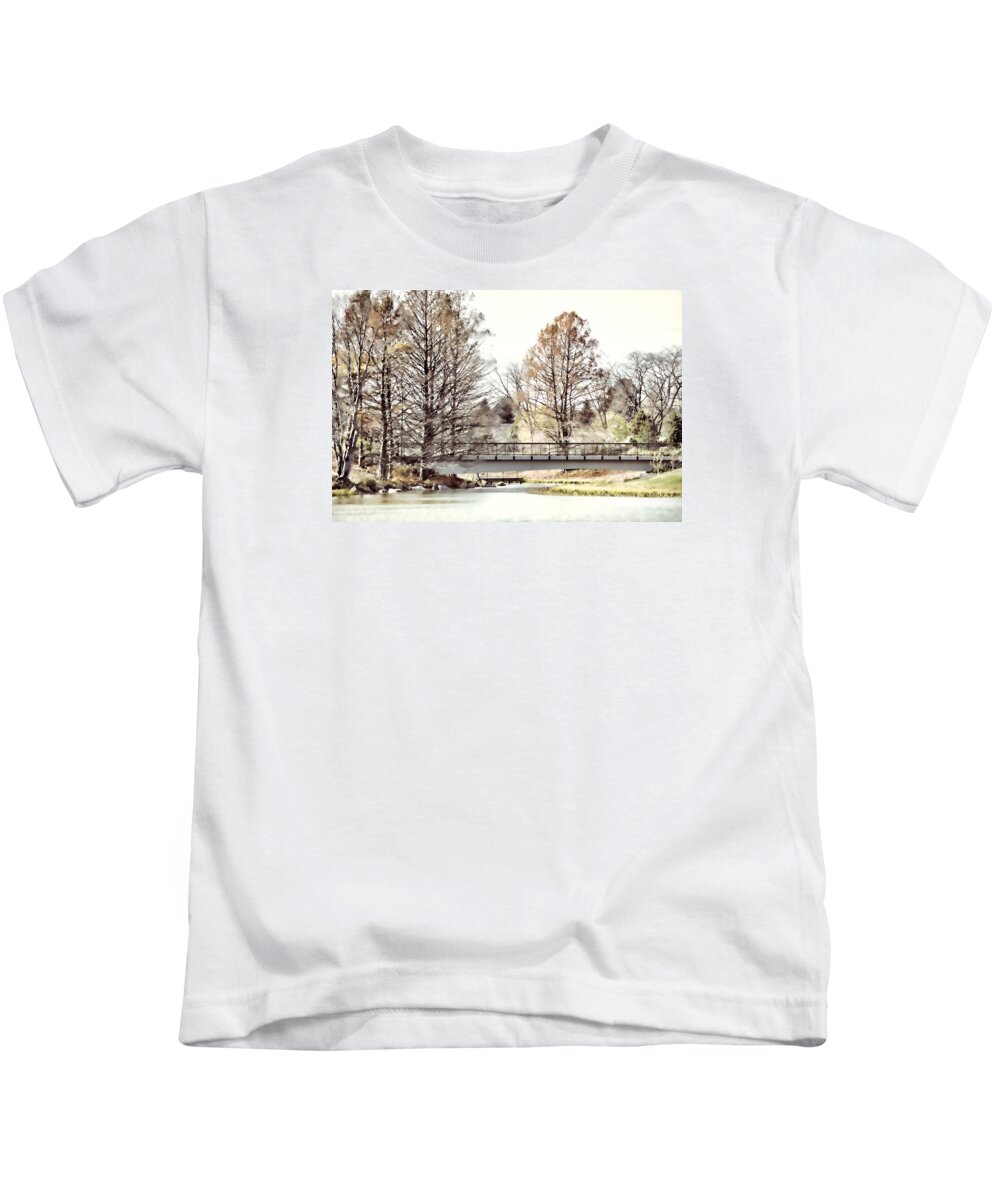 Landscape Kids T-Shirt featuring the photograph Fading Palette of Fall by Julie Palencia