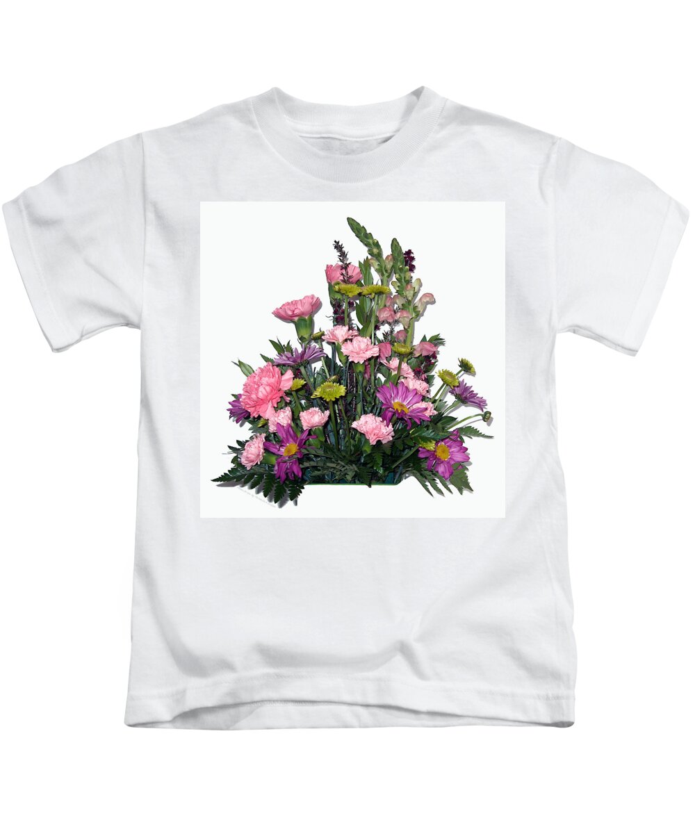 Beautiful Kids T-Shirt featuring the photograph Flowers For You by Carl Deaville
