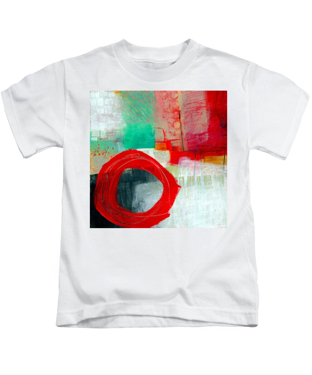 Fresh Paint Kids T-Shirt featuring the painting Fresh Paint #6 by Jane Davies